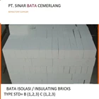 Bata Tahan Api / Bata Isolasi / Insulating Brick Type B-1 1